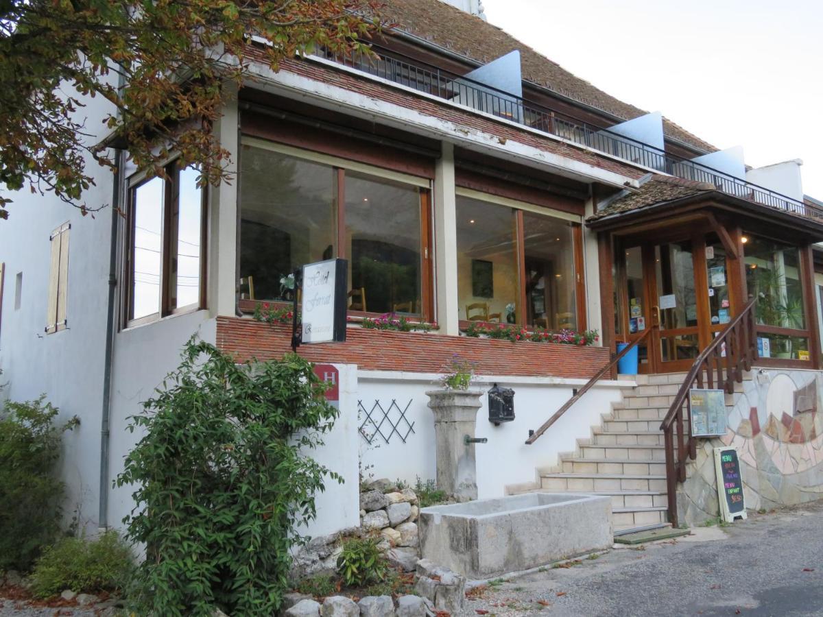 Hotel Restaurant Le Traineau Clelles Esterno foto